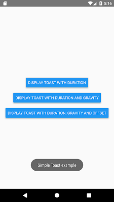 How to Show Toast Message in React Native for Android Only