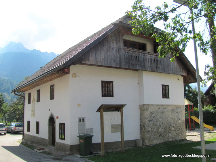 Rateče 43 - Kajžnkova hiša - muzej Slovenija, Gorenjska