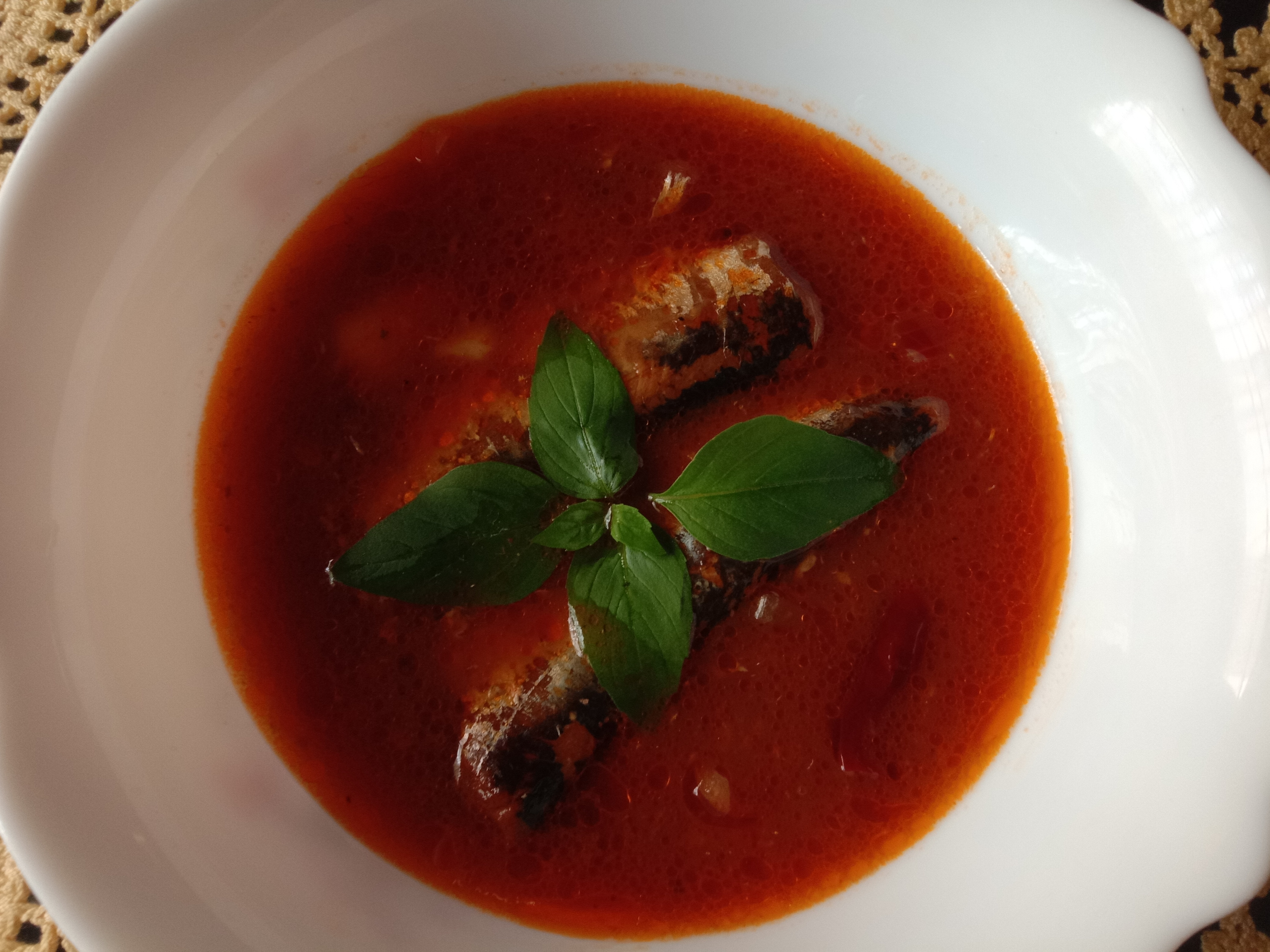 Canned Sardine Soup