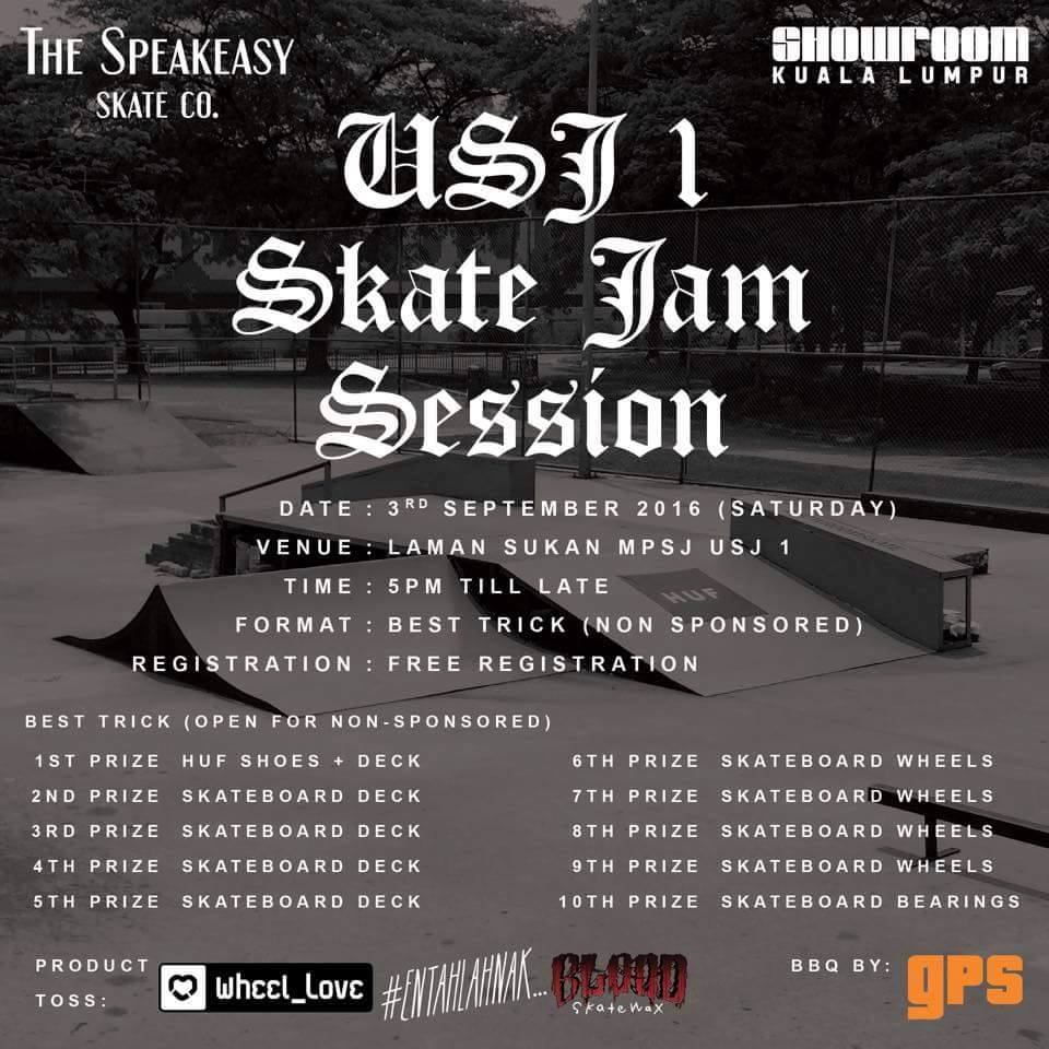 SkateMalaysia USJ1 SKATE JAM SESSION