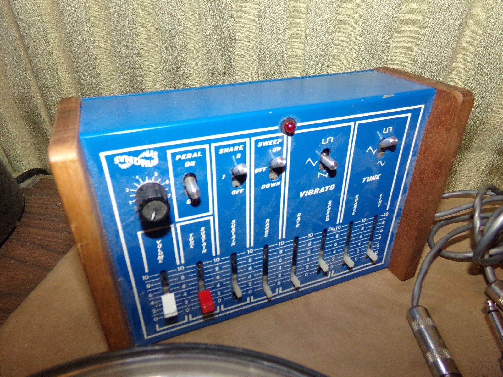 MATRIXSYNTH Pollard Syndrum Model 178 Drum Pad Foot Pedal Synth