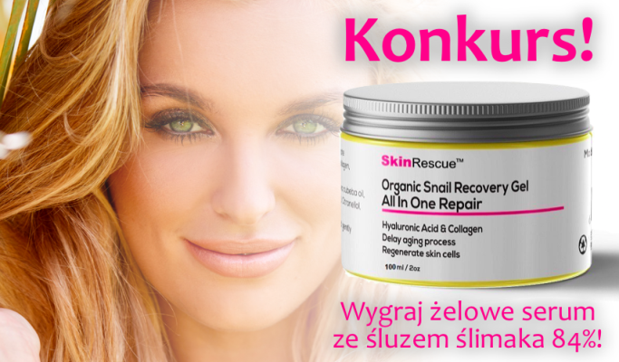 Wygraj angielskie serum żelowe ze śluzem ślimaka Konkurs