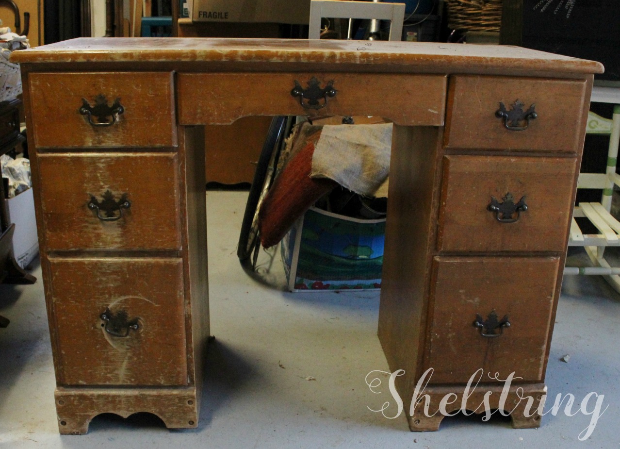Shelstring Blog Furniture Refresh Girls Desk