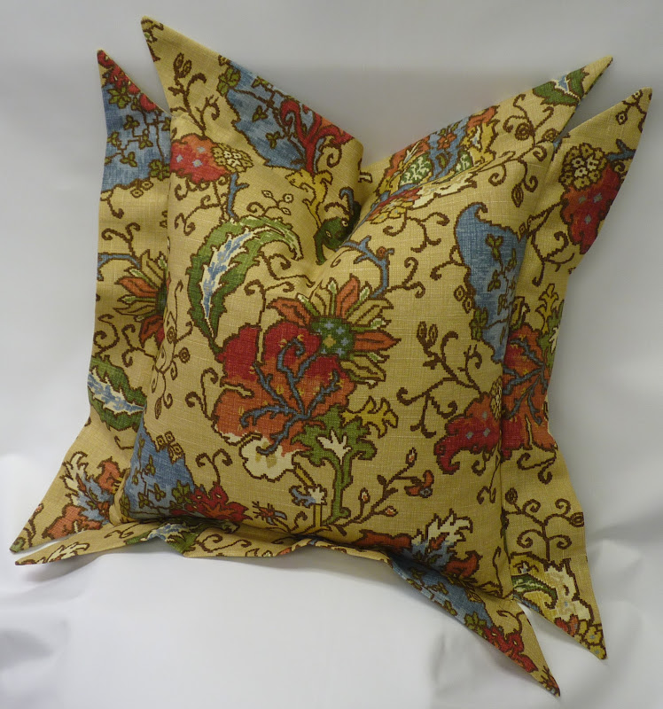 Rowley Company Pillows with SplitMitered Flange