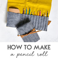 how to make a pencil roll