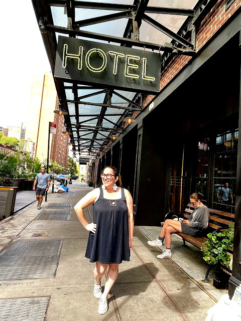 Jamie Allison Sanders at The Ludlow Hotel in New York City