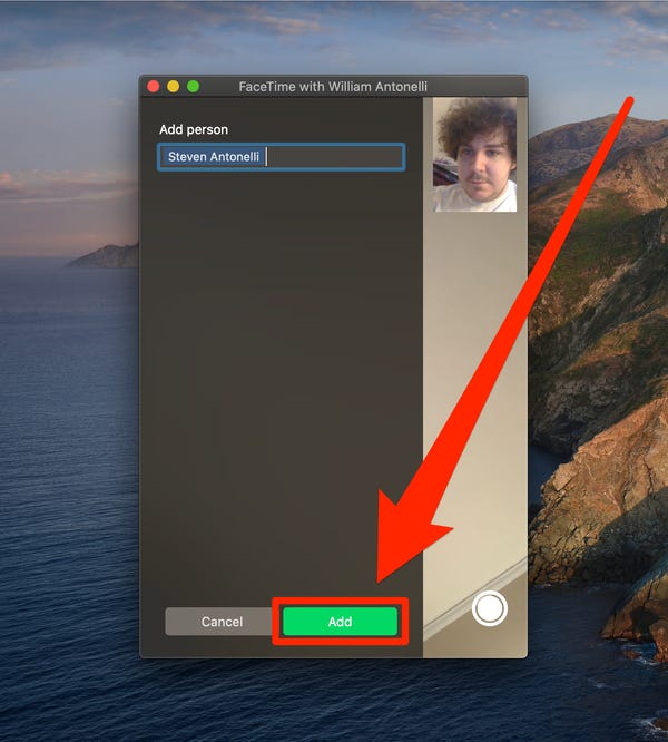 كيفية إضافة أشخاص إلى مكالمة FaceTime بدأت بالفعل على Mac