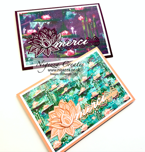 Nigezza Creates with Stampin' Up! Lily Pad Dies