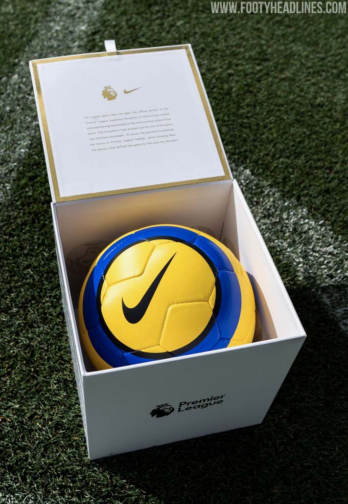 Amazing | Nike Hi-Vis Total 90 Aerow 2004-05 2019 Remake Ball Released