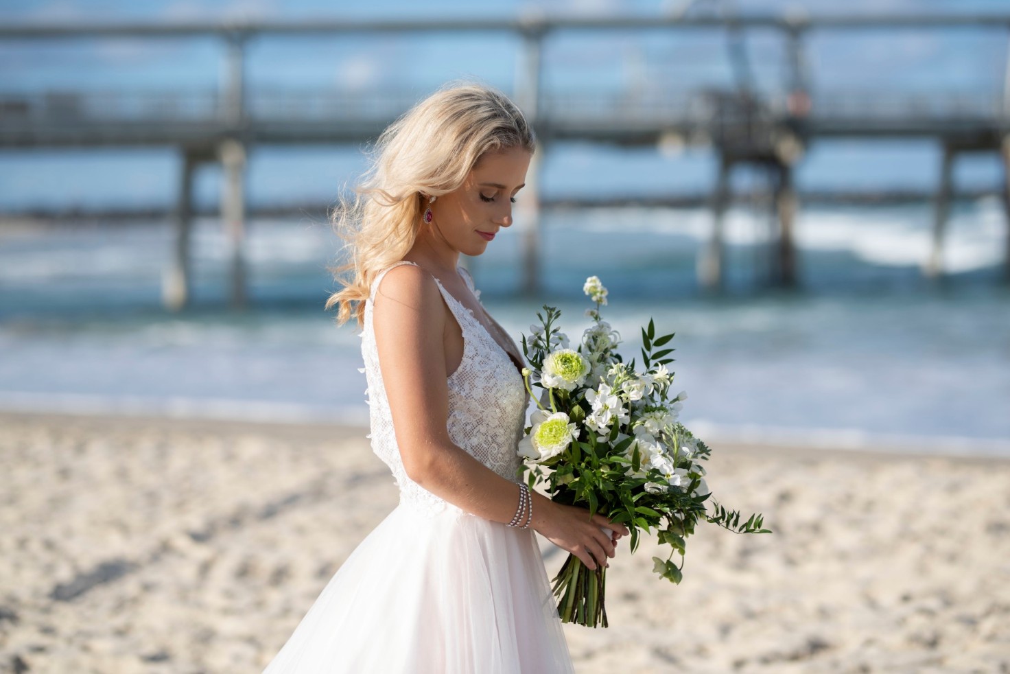 GOLD COAST BEACH WEDDING INSPIRATION AUSTRALIAN BRIDAL DESIGNER