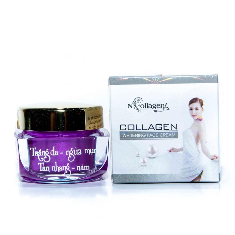 Mỹ Phẩm NCollagen Kem Face Tím NCollagen Whitening Face Cream