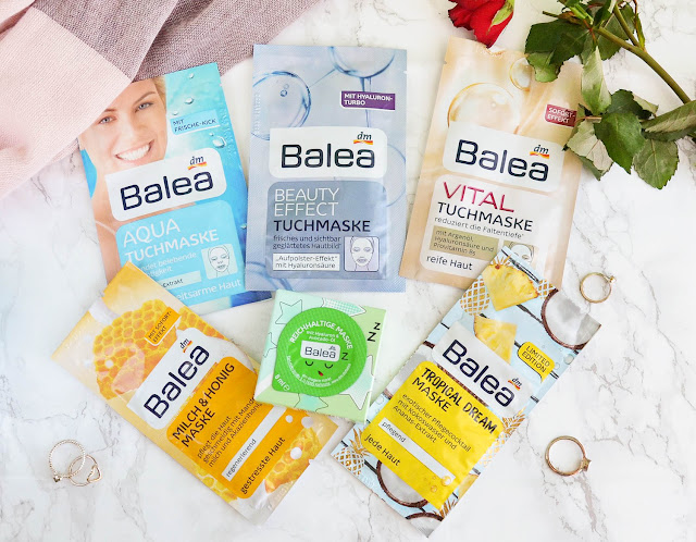 Trying Balea Face Masks