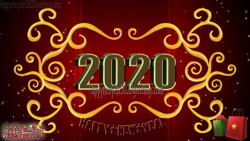 Happy New Year 2020 Golden Images Download For Desktop New Year