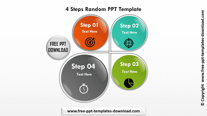 4 Steps Random PPT Template Download
