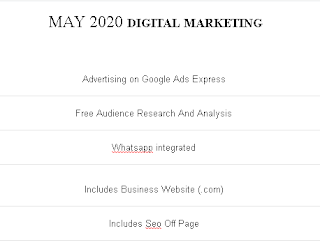 DIGITAL MARKETING - MAY 2020 DIGITAL MARKETING - MAY 2020