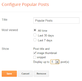Most viewed posts