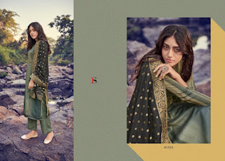 Deepsy Ahana Jam Cotton HandWork Designer Salwar Kameez Collection