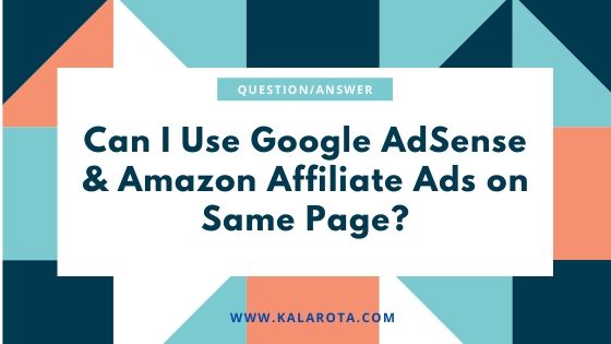 adsense & amazon