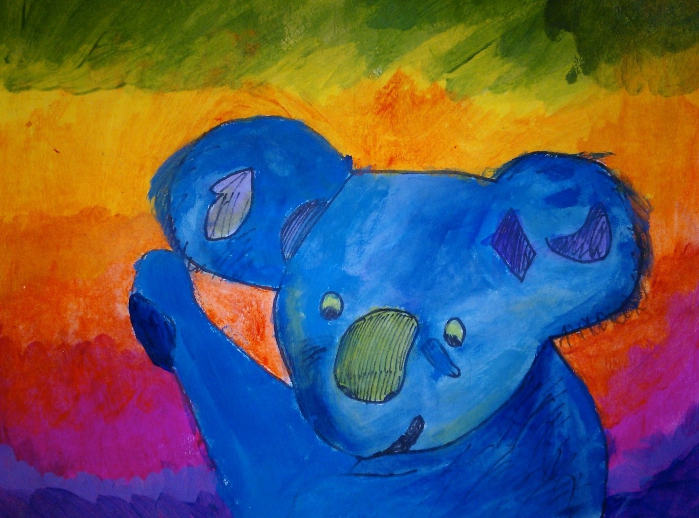 Miss M�s Art Room 6th Grade Wild Beast Fauvism Paintings