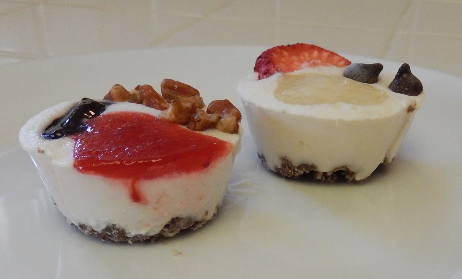 theworldaccordingtoeggface Healthy Snacks Frozen Faux "Cheesecake" Bites