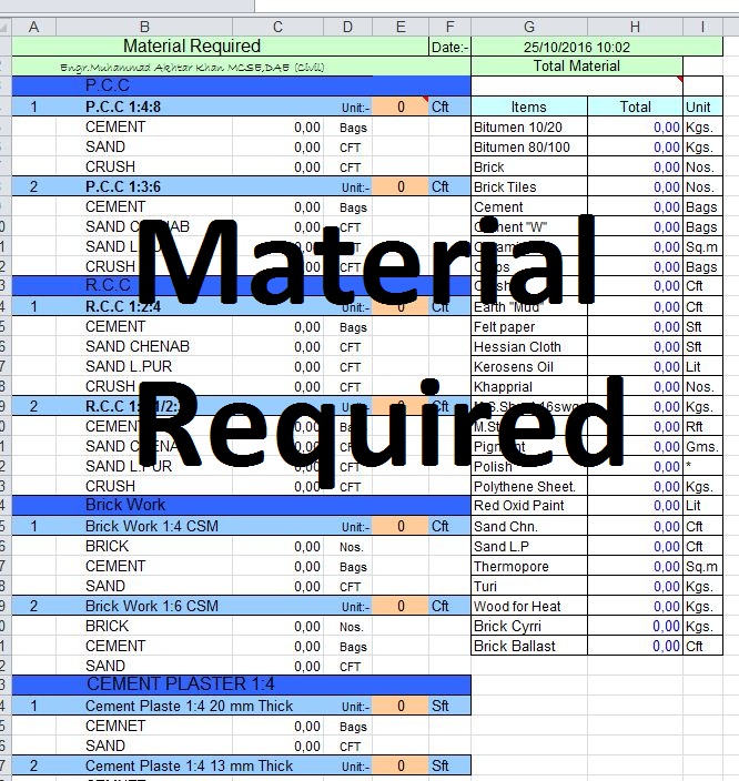 material-required-in-building-spreadsheet-excel-civil-engineering