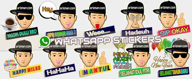 WhatsApp Sticker Arizman.com