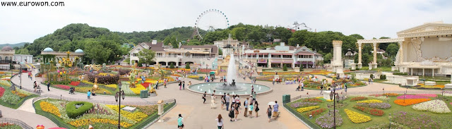 Parque de atracciones Everland de Corea del Sur
