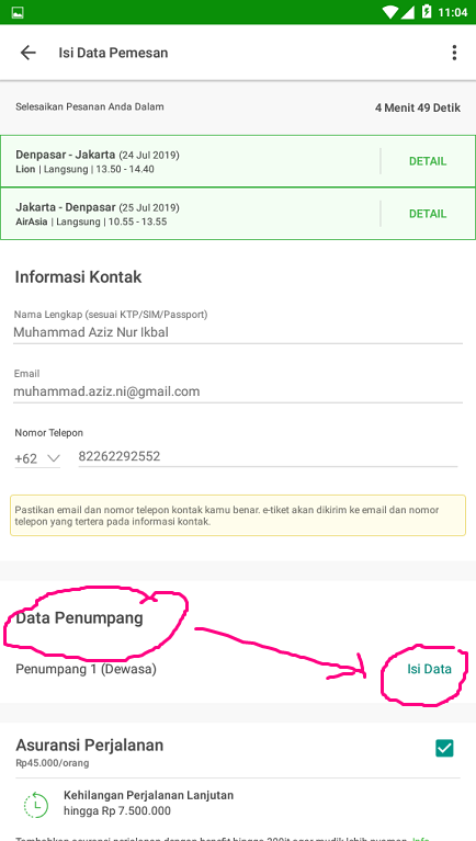Mengisi Formulir Pemesanan Tiket Pesawat di Tokopedia. Mengisi Formulir Pemesanan Tiket Pesawat di Tokopedia.