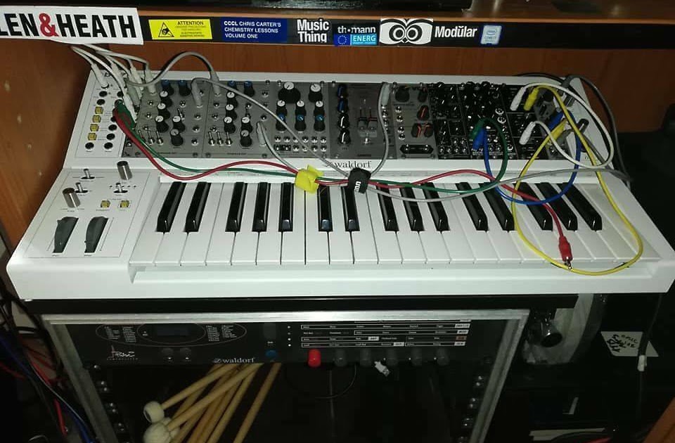 MATRIXSYNTH WALDORF KB37 eurorack keyboard controller