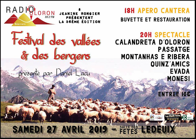 Festival des Vallées & des Bergers 2019 Pyrénées