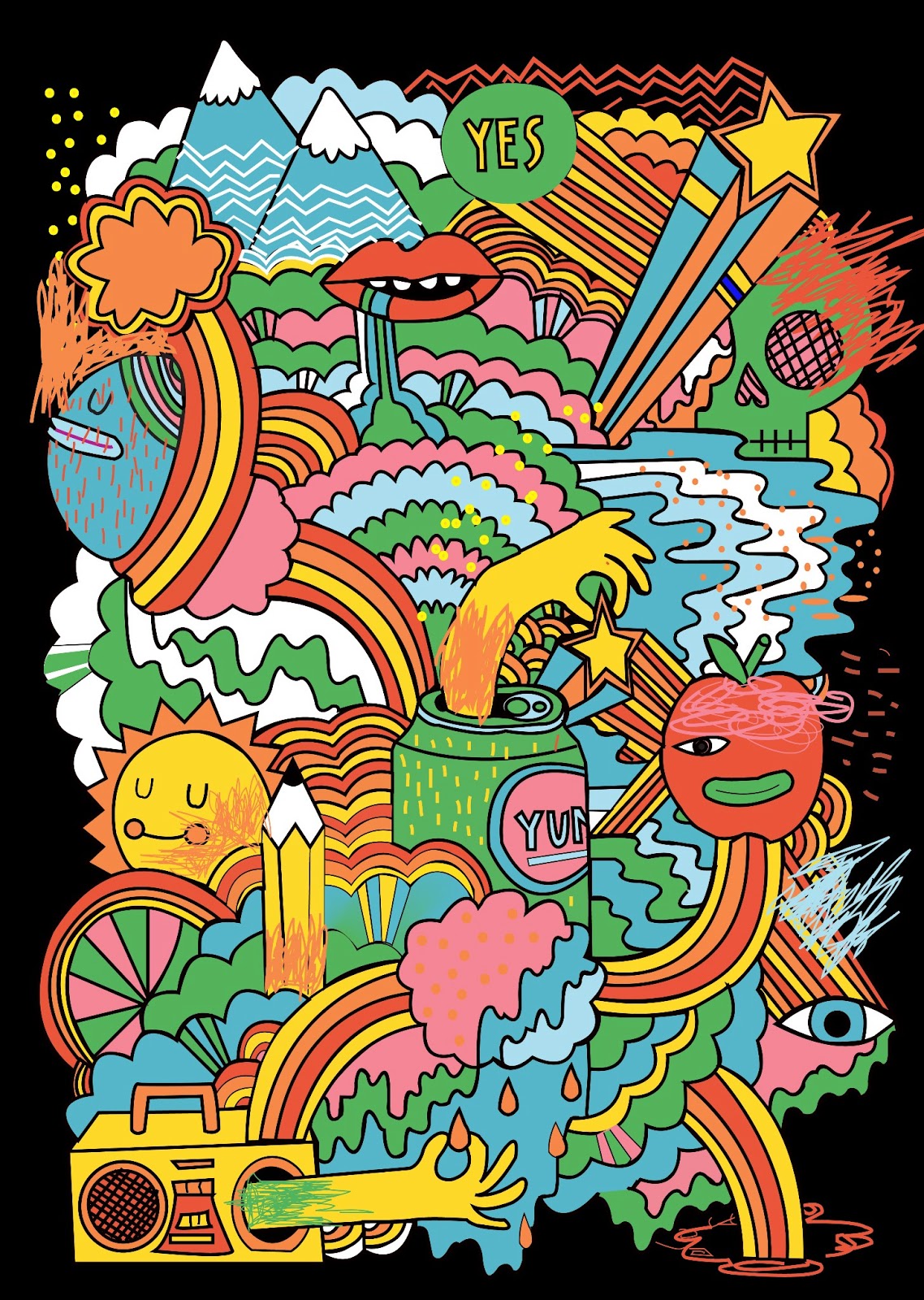 Echah idderis Digital Media in Art and Design tracing picture