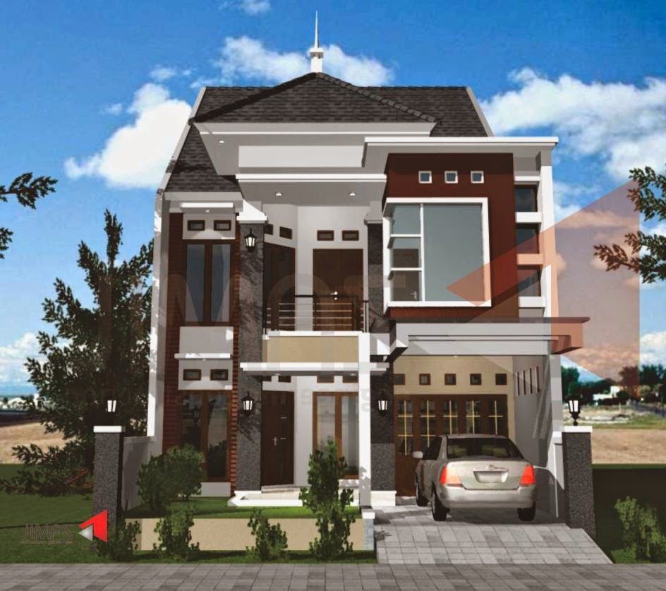 Gak Lihat Rugi Desain  Rumah  Minimalis Modern  2  Lantai  