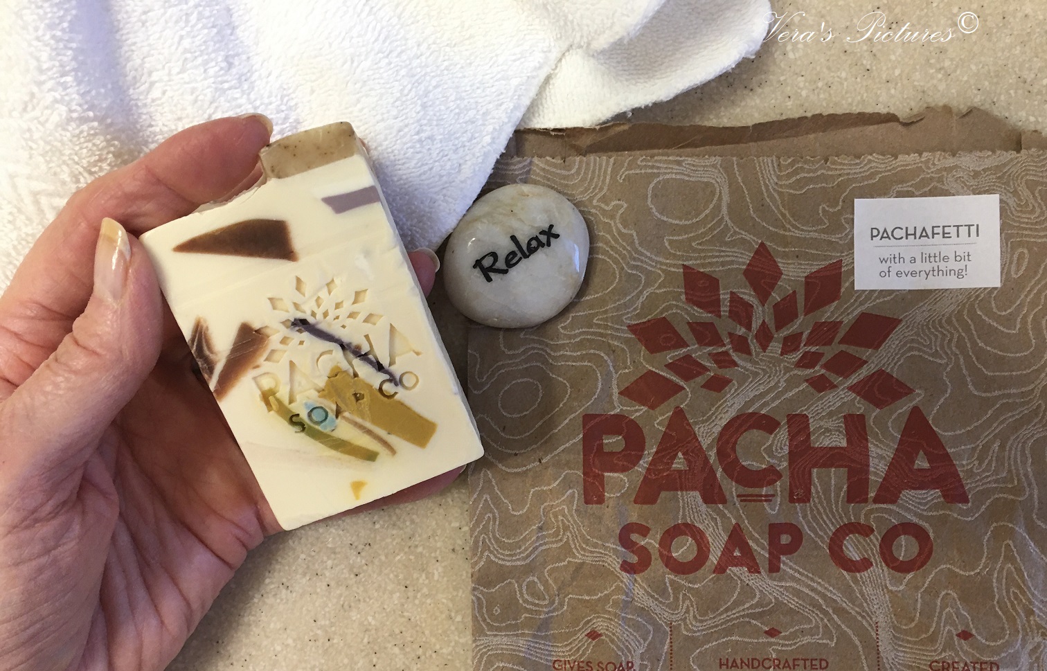 Chat with Vera Premium Natural Pacha Bar Soap lets you bathe in luxury