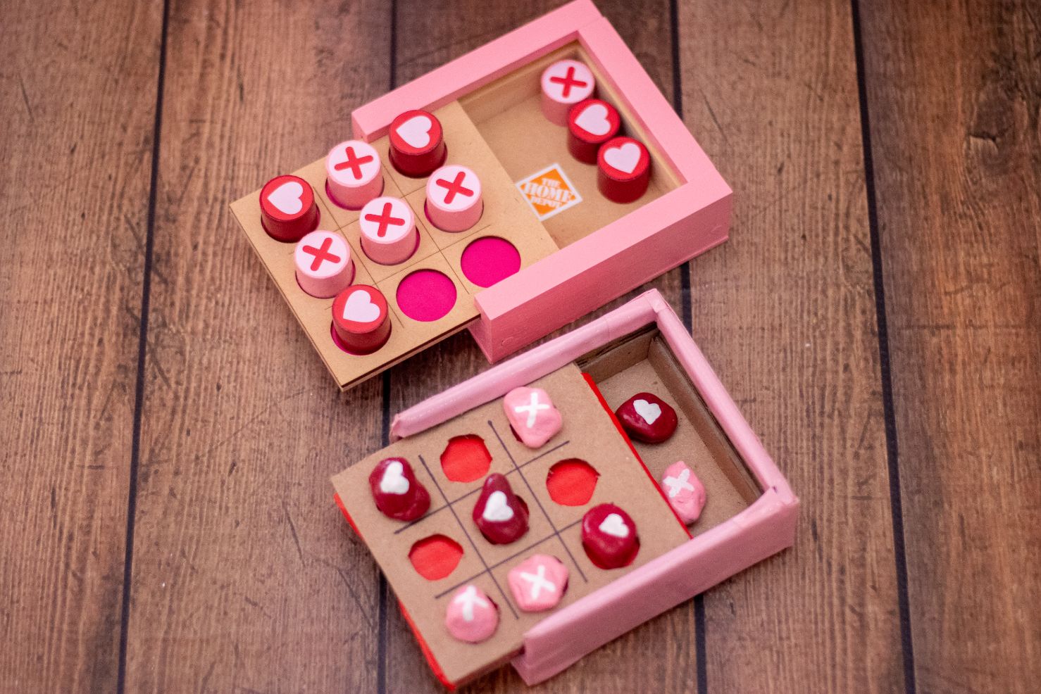 Lunchbox Dad: How to Make a Valentine's Tic-Tac-Toe Set