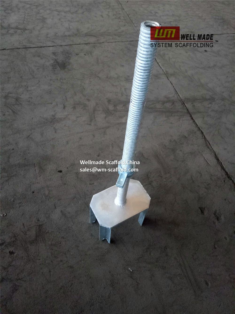 Adj Forkhead SpindleCrosshead JacksAdjustable Top Jack UConstruction