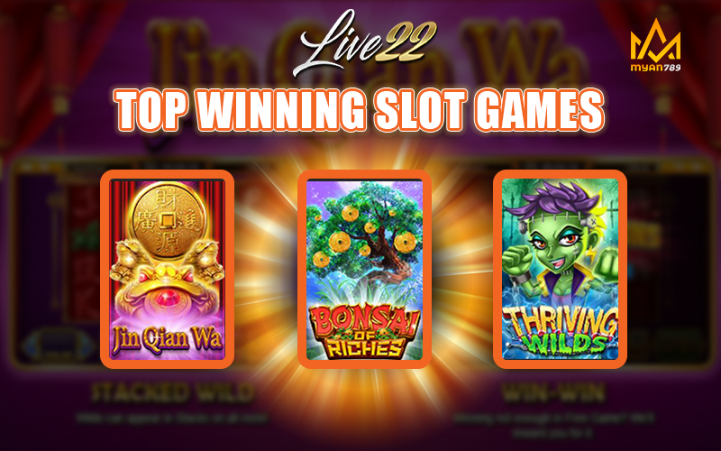 Top winning Slot Games at Live22