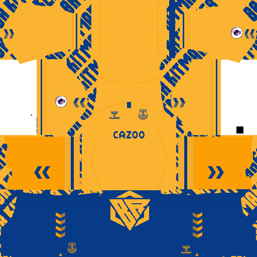 Premier League Kit Everton Dream League Soccer 2020 Fts Everton