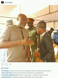Nigerian Not Worth Dying For: Dino Melaye & Lai Mohammed Laughing At Abu Ali's Burial (PHOTOS) _20161108_070258