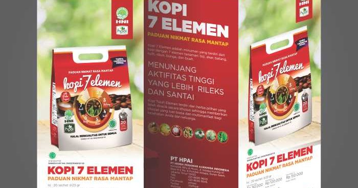 Brosur Produk Kopi 7 Elemen HNI HPAI Support System