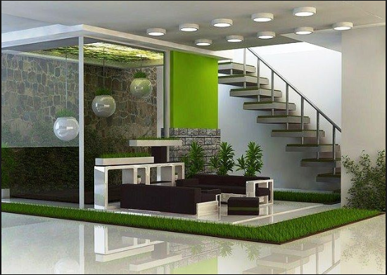 Inspirasi Taman Indoor Minimalis Yang Adem Sejuk Dan Menenangkan Fikiran