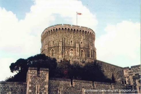 Round Tower of Windsor Castle, England