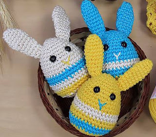 PATRON GRATIS CONEJO DE PASCUA AMIGURUMI 50472 🐰