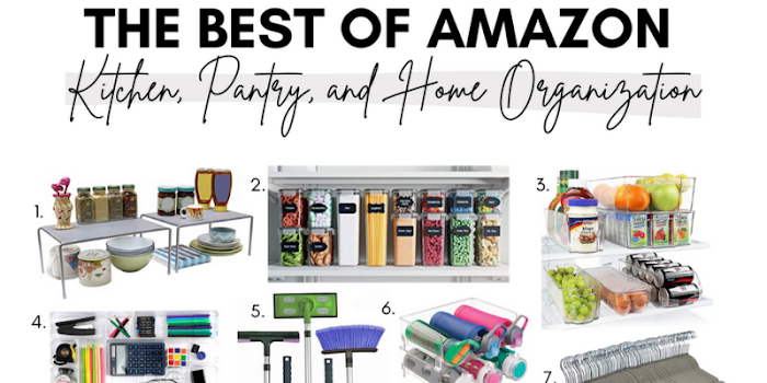 The Best of Amazon: Kitchen, Pantry and Home Organization