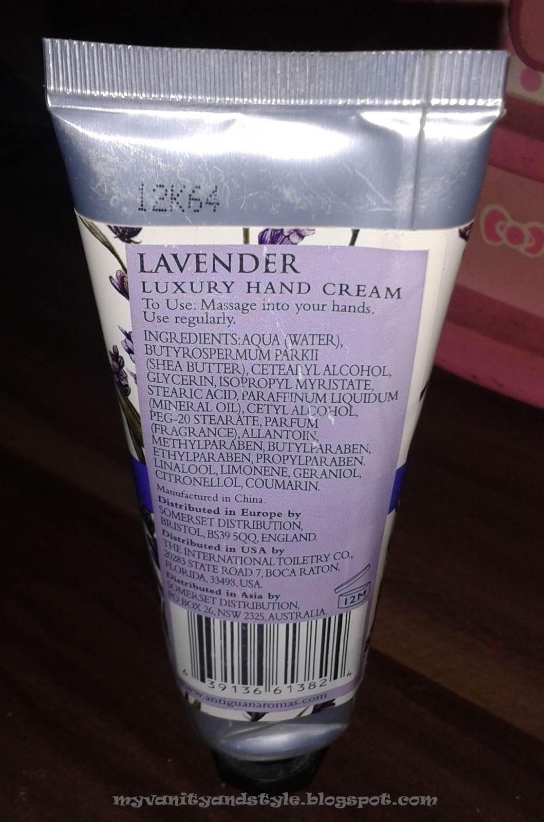 myVanityandStyle AAA Lavender Luxury Hand Cream