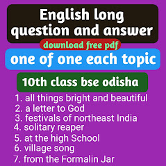 english long question and answer
