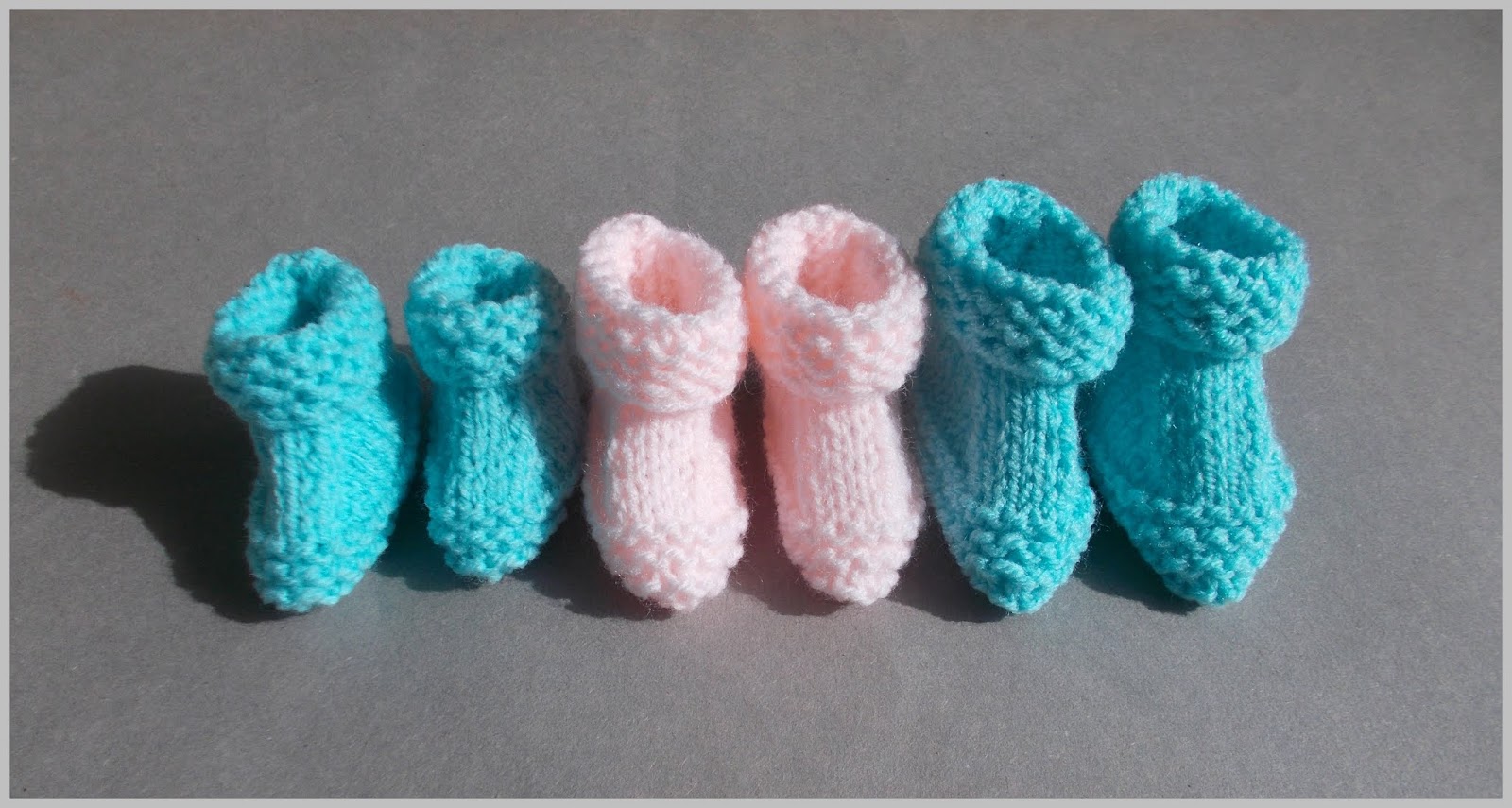 handmade in the heartland baby booties