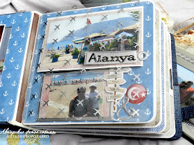 scrap album, handmade, fotoalbum, scrap, foto, travelalbum, familyalbum, sea