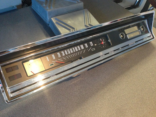 Just Dashes Production Center: 1966 Ford Fairlane Instrument Cluster