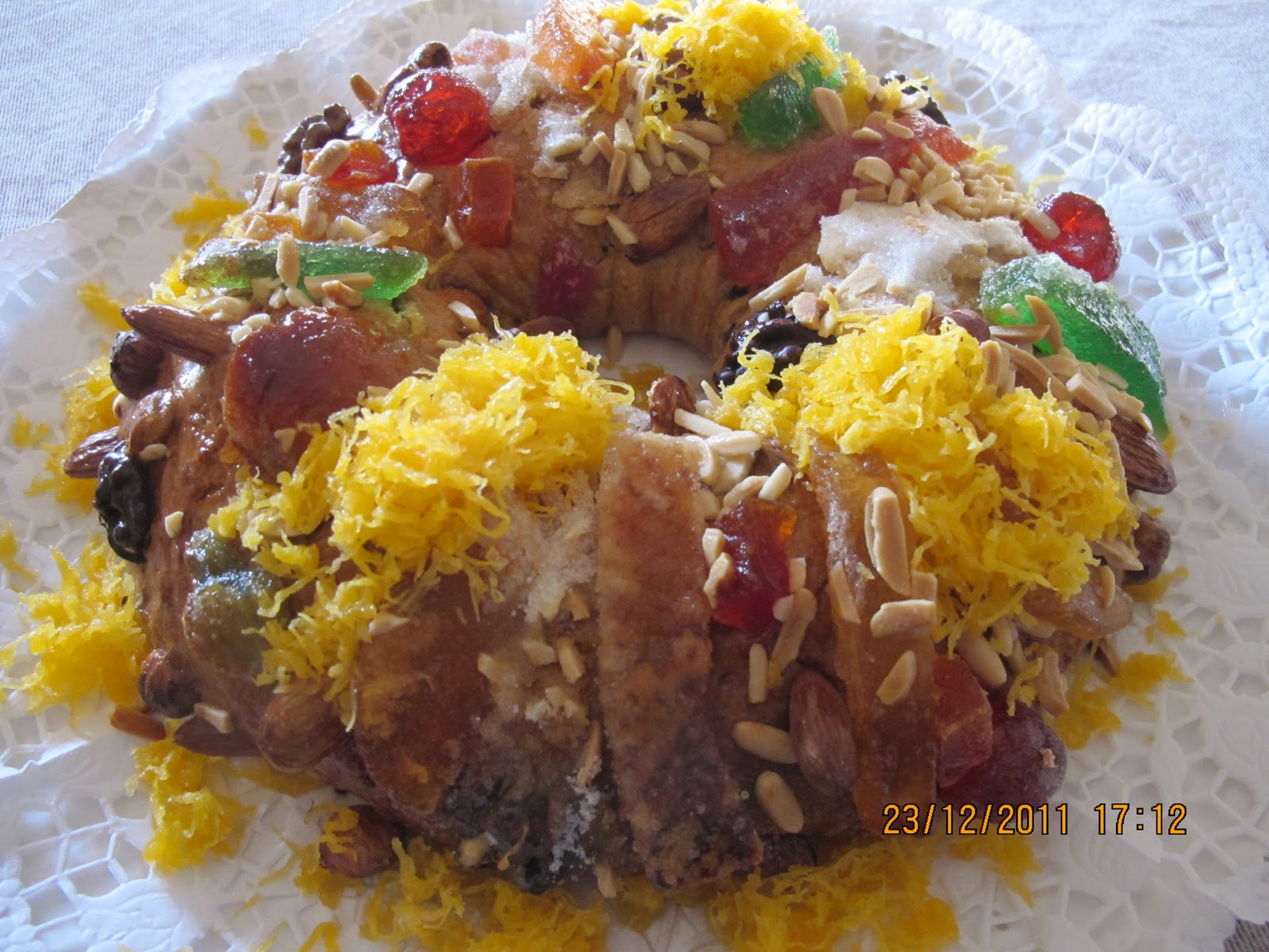 Aninhas...: Bolo Rei - Natal 2011