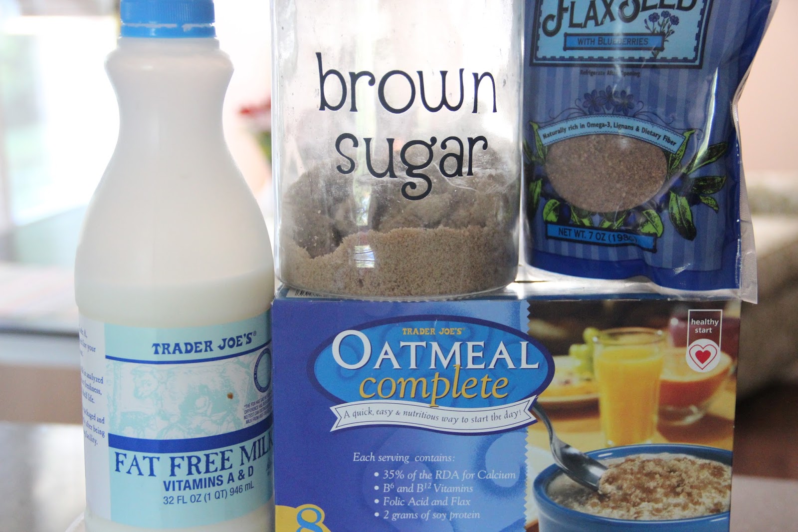 Create. Cook. Teach. Trader Joe's Instant Oatmeal Fancy Style